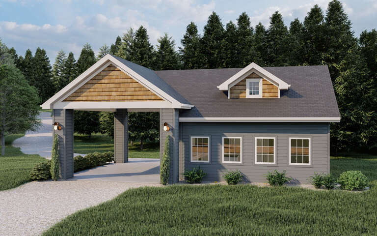 House Plan House Plan #19379 Front Elevation 
