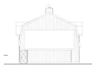 Farmhouse House Plan #039-00508 Elevation Photo