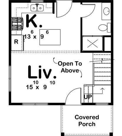 Main Floor for House Plan #963-00202