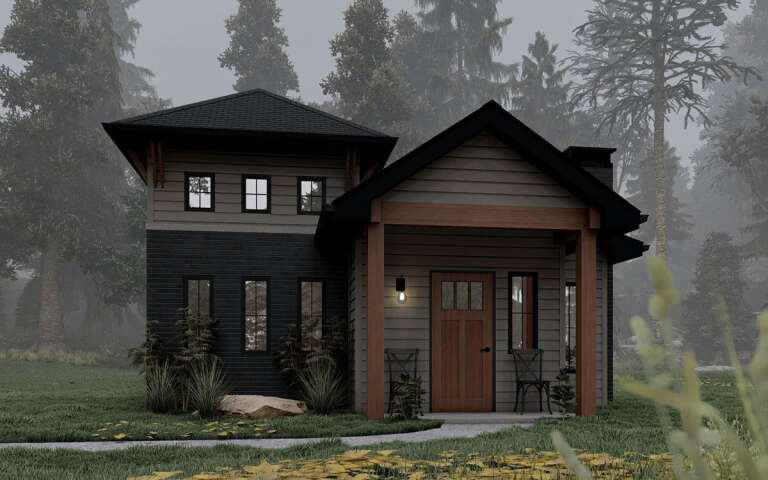 Cottage House Plan #963-00204 Elevation Photo