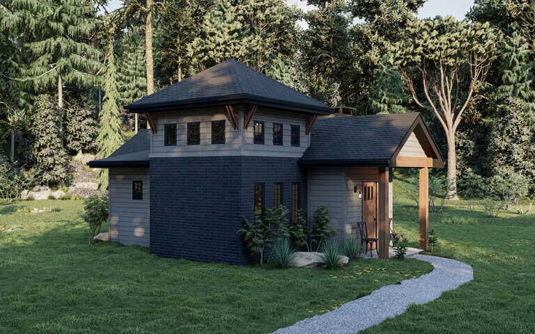 Cottage House Plan #963-00204 Elevation Photo