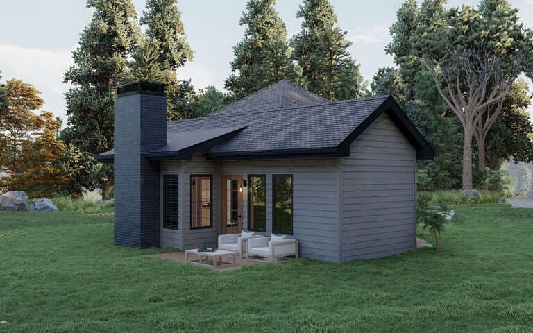 Cottage House Plan #963-00204 Elevation Photo