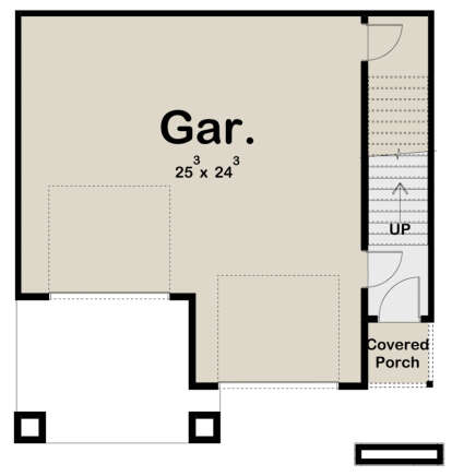 First Floor for House Plan #963-00206