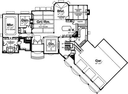 Main Floor for House Plan #963-00208