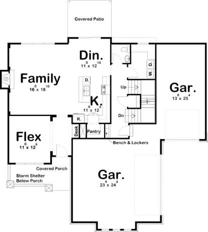 Main Floor for House Plan #963-00210