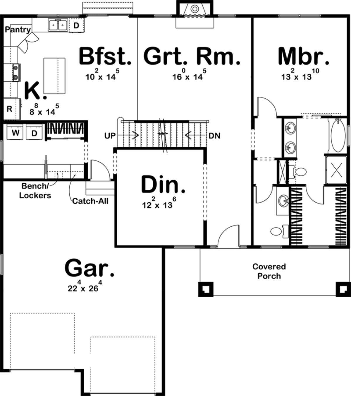 Main Floor for House Plan #963-00211