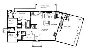 Main Floor for House Plan #039-00509