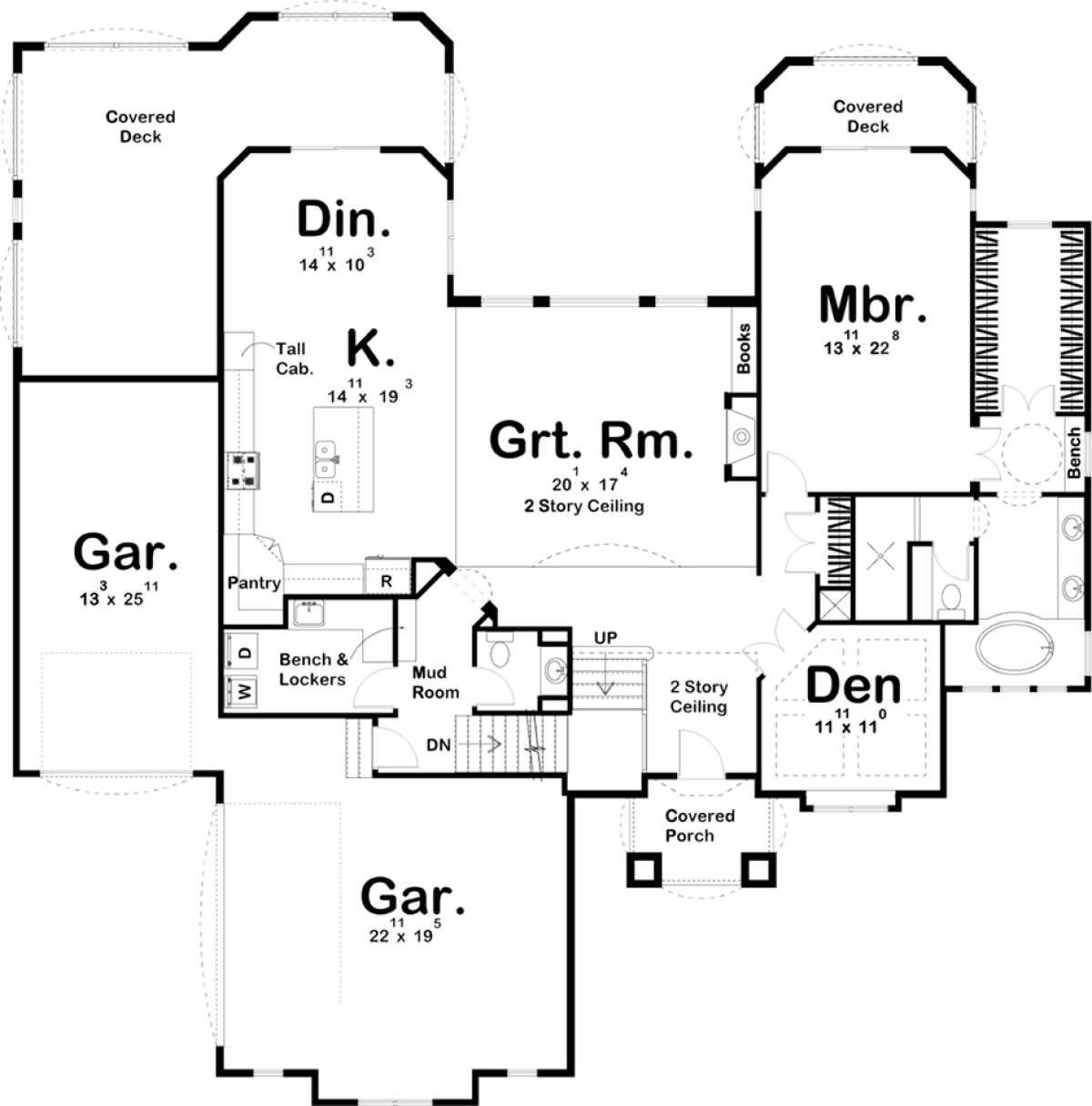 Main Floor for House Plan #963-00212