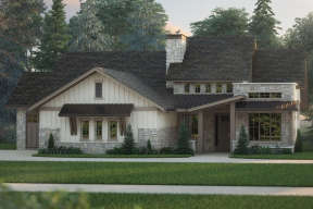 Modern House Plan #5631-00087 Elevation Photo