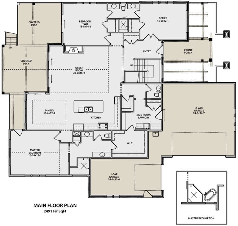 House Plan House Plan #19391 Drawing 1