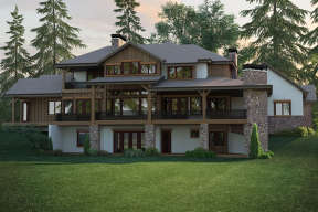 Mountain House Plan #5631-00088 Elevation Photo