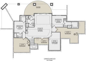 Basement for House Plan #5631-00088