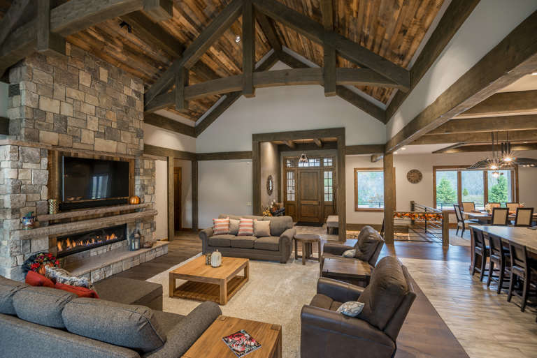 Mountain Rustic House Plan #5631-00089 Additional Photo