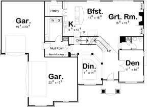 Main Floor for House Plan #963-00213
