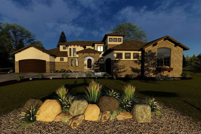 House Plan House Plan #19396 Front Elevation 