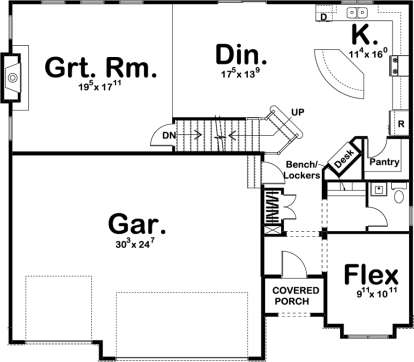 Main Floor for House Plan #963-00219