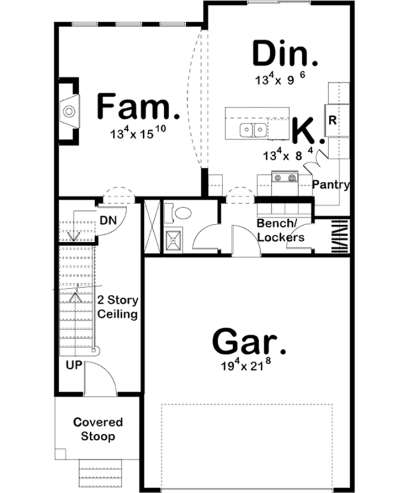 Main Floor for House Plan #963-00225