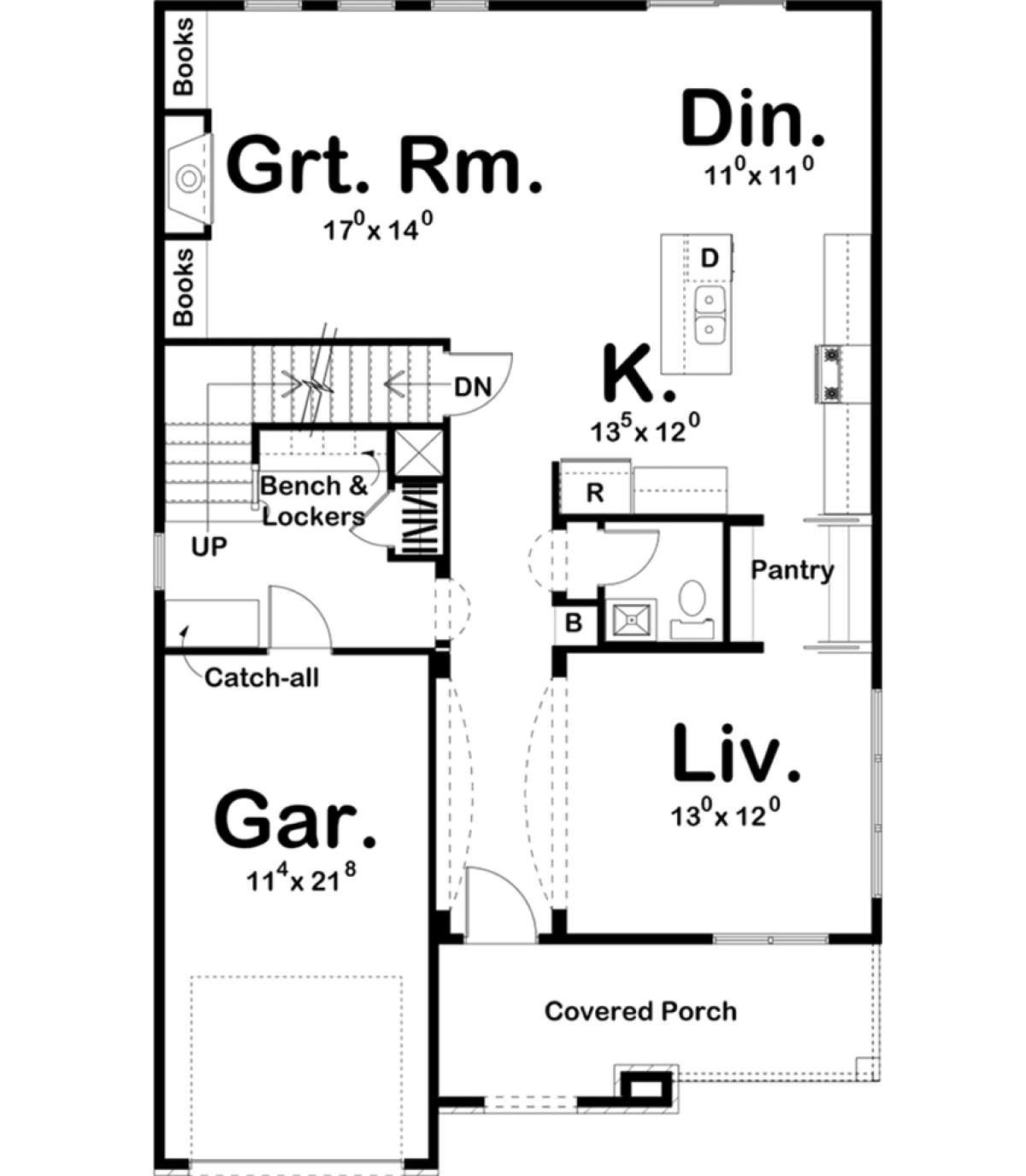 Main Floor for House Plan #963-00227