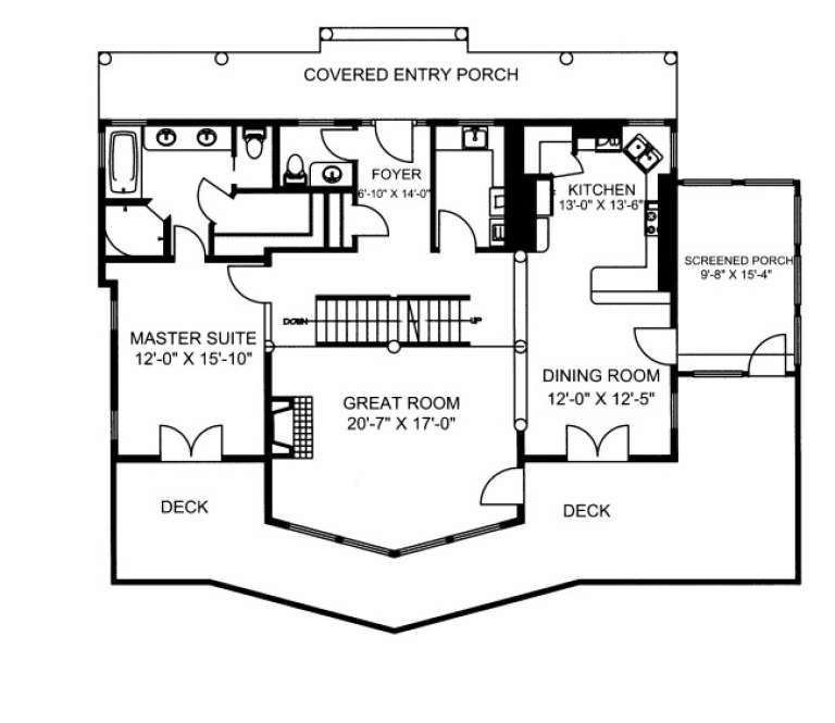 House Plan House Plan #1941 Drawing 1