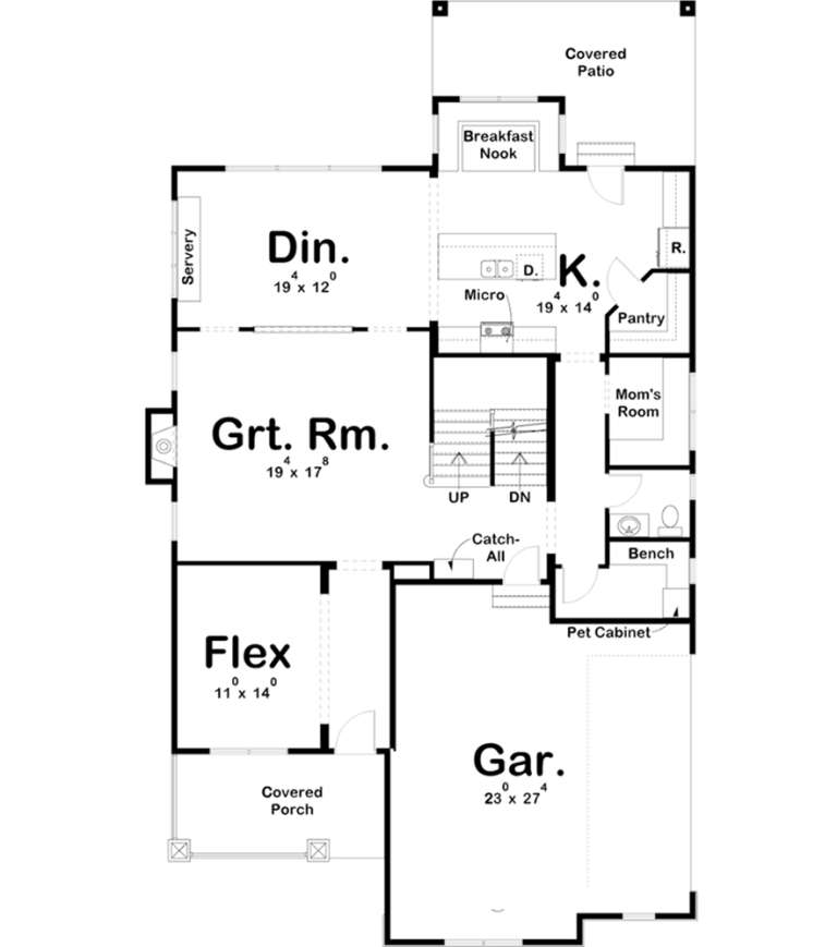 House Plan House Plan #19410 Drawing 1
