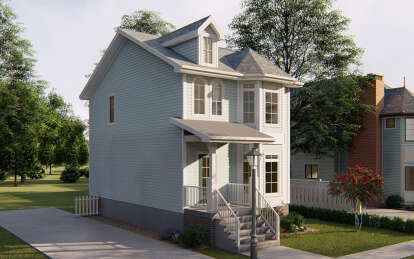 Victorian House Plan #963-00230 Elevation Photo