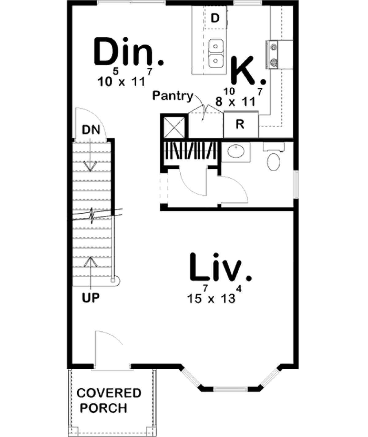 Main Floor for House Plan #963-00230