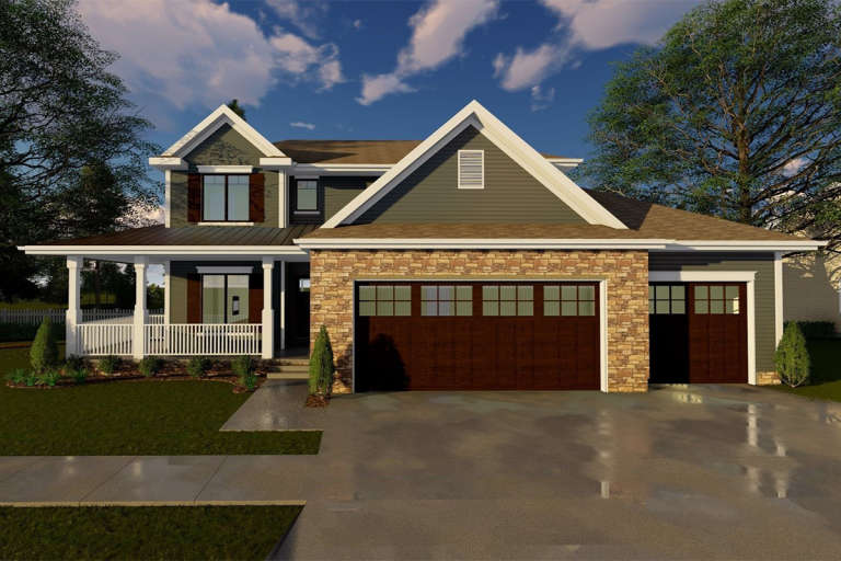 House Plan House Plan #19413 Front Elevation 