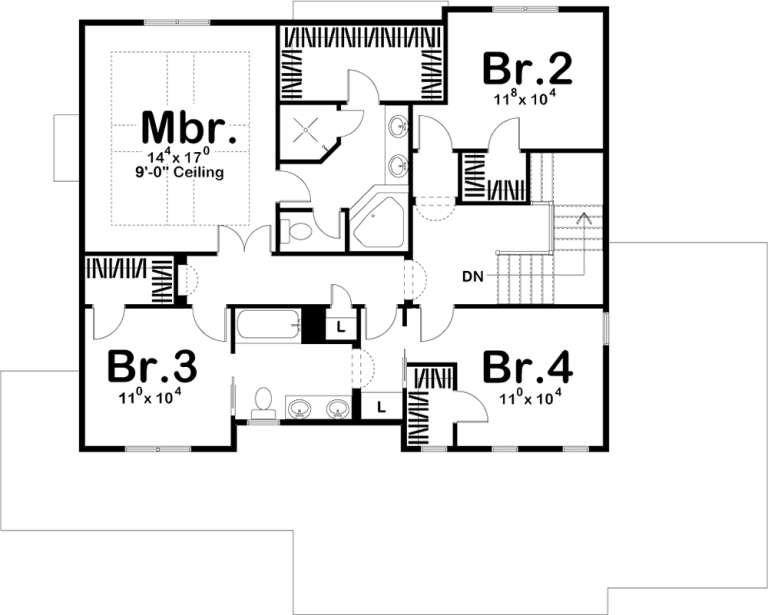 House Plan House Plan #19413 Drawing 2
