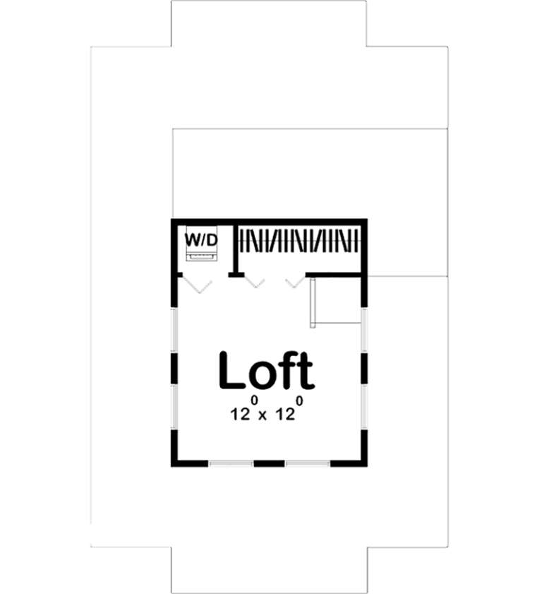 Coastal Plan - 533 Square Feet, 1 Bedroom, 1 Bathroom | Floor Plan #963 ...