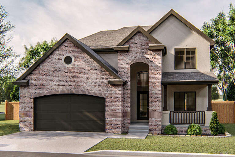 House Plan House Plan #19419 Front Elevation 