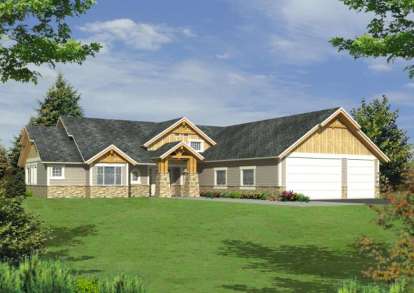 3 Bed, 3 Bath, 4826 Square Foot House Plan - #039-00511