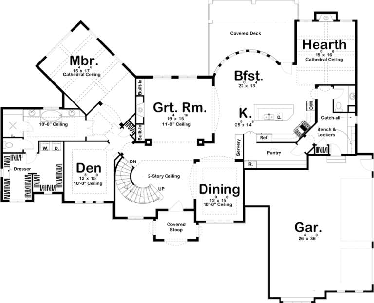 House Plan House Plan #19421 Drawing 1