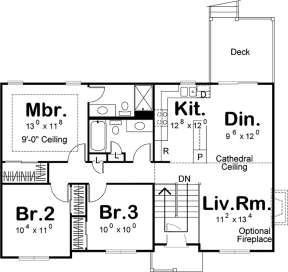 Main Floor for House Plan #963-00239