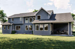 Craftsman House Plan #963-00244 Elevation Photo