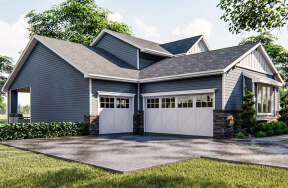 Craftsman House Plan #963-00244 Elevation Photo