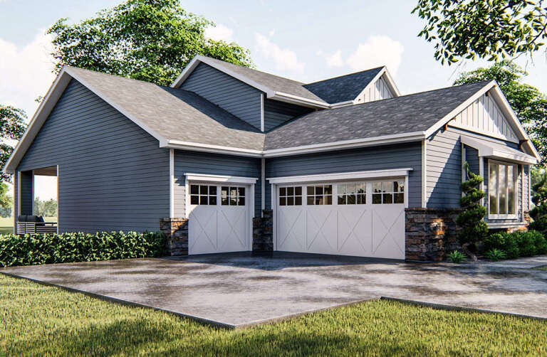 Craftsman House Plan #963-00244 Elevation Photo