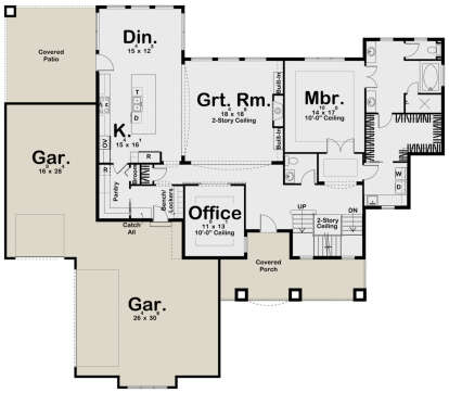 Main Floor for House Plan #963-00244