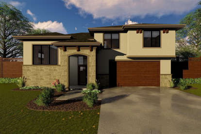 House Plan House Plan #19430 Front Elevation 
