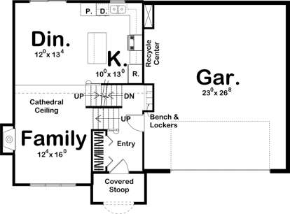 Main Floor for House Plan #963-00247