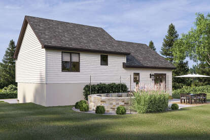 Split Foyer House Plan #963-00249 Elevation Photo