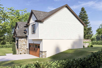 Split Foyer House Plan #963-00249 Elevation Photo