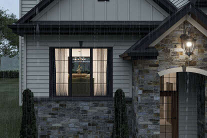 Split Foyer House Plan #963-00249 Elevation Photo