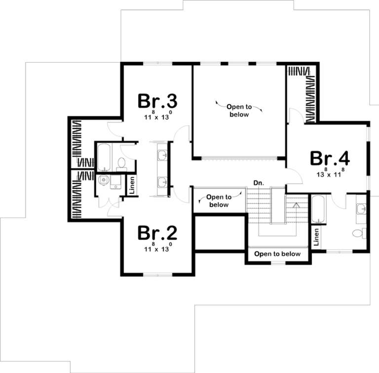 House Plan House Plan #19435 Drawing 2