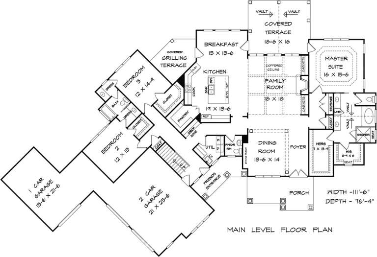 House Plan House Plan #19436 Drawing 1