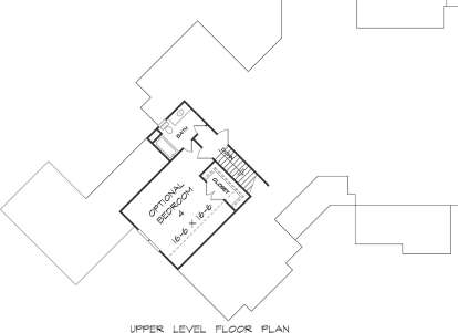 Optional Bonus Room for House Plan #6082-00131
