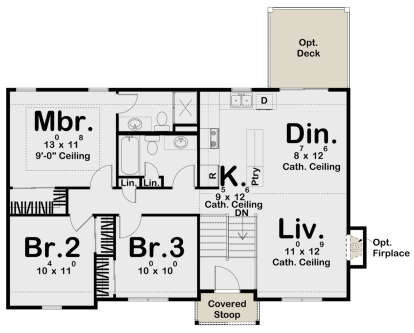 Main Floor for House Plan #963-00254