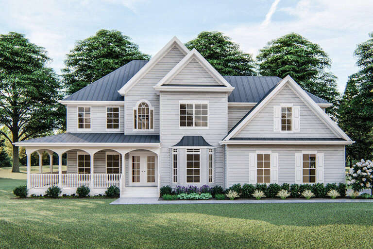 House Plan House Plan #19440 Front Elevation 