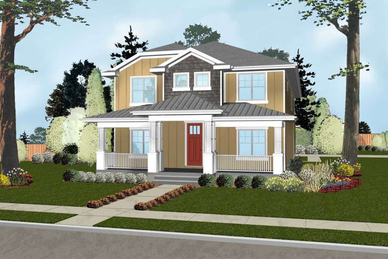House Plan House Plan #19441 Front Elevation 