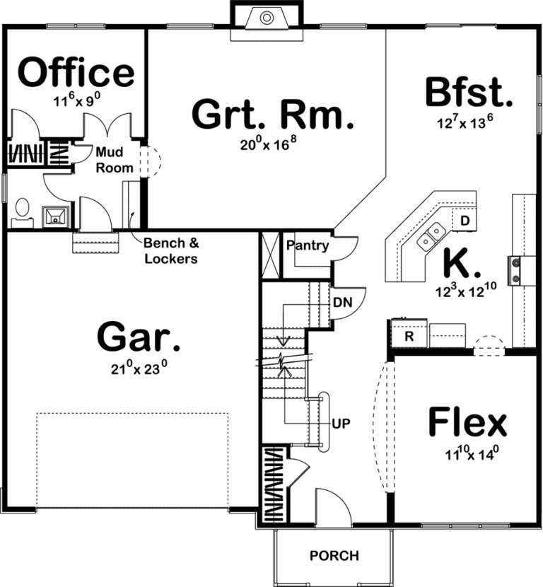 House Plan House Plan #19444 Drawing 1
