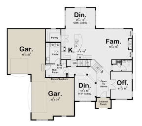 Main Floor for House Plan #963-00260